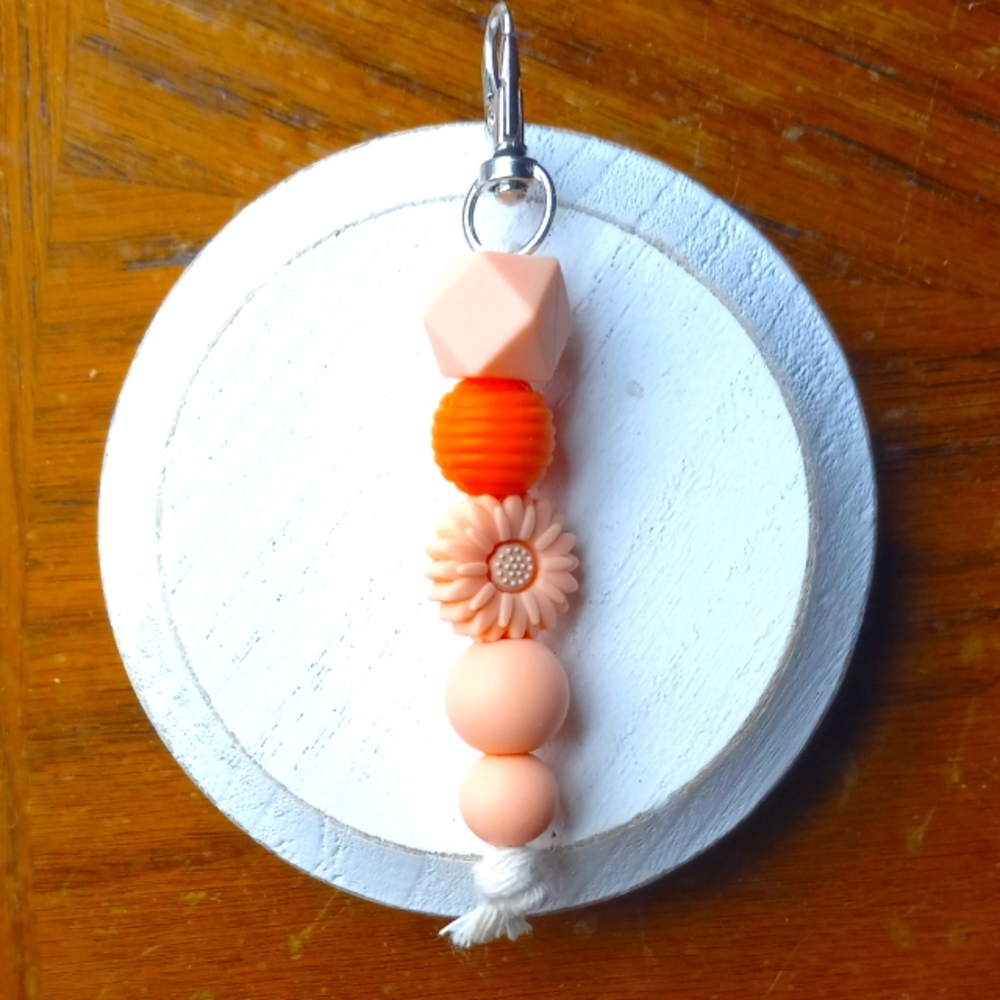 Silicone bead Keychains!! - Picture 1 of 1